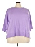 Ulla Popken Solid Purple Cardigan Size 24 - 26 - photo 1