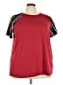 Emery Rose Color Block Red Active T-Shirt Size 4XL - photo 1