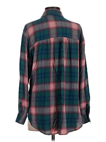 Pilcro Long Sleeve Button-Down Shirt (view 2)