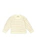 Hanna Andersson 100% Polyester Stripes Ivory Pullover Sweater Size 4 - photo 1