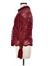 J.Crew 100% Polyester Burgundy Long Sleeve Blouse Size 8 - photo 5