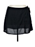 Tropical Escape Solid Black Casual Skirt Size 1X - photo 1
