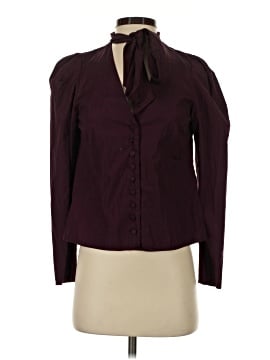 Madewell V-Neck Button-Front Top (view 1)