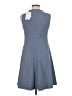 MM. LaFleur Solid Gray Casual Dress Size 6 - photo 2