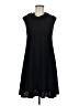 Mango Solid Black Casual Dress Size M - photo 1
