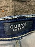 Curve Appeal Solid Blue Jeans Size 4 - photo 4