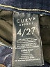 Curve Appeal Solid Blue Jeans Size 4 - photo 5