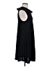 Mango Solid Black Casual Dress Size M - photo 4