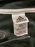 Adidas 100% Polyester Black Track Jacket Size 14 - photo 3