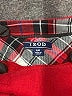 IZOD Plaid Red Pullover Sweater Size S - photo 7