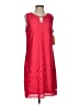 Tacera 100% Polyester Red Casual Dress Size S - photo 1