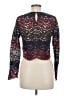 Sandro Burgundy Long Sleeve Top Size Med (2) - photo 2