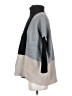 Joseph A. Color Block Gray Turtleneck Sweater Size S - photo 5