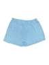 Double Zero 100% Cotton Solid Blue Shorts Size L - photo 2