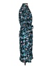 Unbranded 100% Rayon Blue Cocktail Dress Size 2 - photo 4