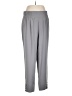 Queen Collection 100% Polyester Solid Gray Casual Pants Size 16 - photo 1