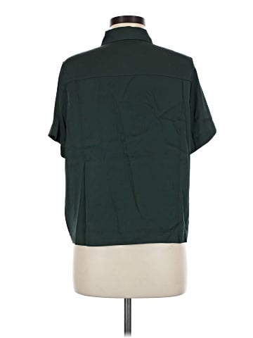 Quince Short Sleeve Silk Top (view 2)