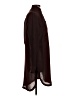 Halston Heritage 100% Polyester Burgundy Long Sleeve Blouse Size XS - photo 4