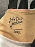 Kortni Jeane Stripes Ivory Swimsuit Top Size S - photo 4