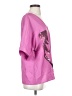 Shein 100% Polyester Pink Short Sleeve Blouse Size 4 - photo 4