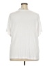 On 34th White Short Sleeve Blouse Size 4X - photo 2