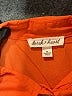 Derek Heart Orange Sleeveless Button-Down Shirt Size XL - photo 7