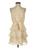 Mi ami 100% Polyester Yellow Casual Dress Size S - photo 1