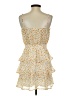 Mi ami 100% Polyester Yellow Casual Dress Size S - photo 2