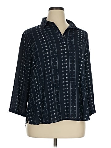 Van Heusen 3/4 Sleeve Blouse (view 1)