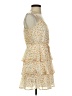 Mi ami 100% Polyester Yellow Casual Dress Size S - photo 4