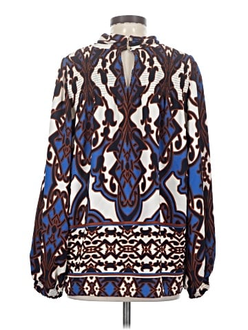 Black Label by Chico's Long Sleeve Blouse (view 2)