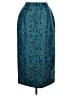 S.O.G.I.C. Paisley Teal Formal Skirt Size 10 - photo 1