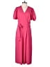 Eliza J Pink Jumpsuit Size 4 - photo 1