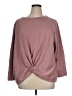 Ann Taylor LOFT Pink Sweatshirt Size 16 - photo 1