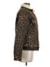 R13 Animal Print Brown Jacket Size M - photo 4
