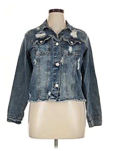 RACHEL Rachel Roy Denim Jacket (view 1)