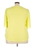 Lush 100% Polyester Yellow 3/4 Sleeve T-Shirt Size 3X - photo 2