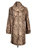 J.Crew 100% Cotton Animal Print Gold Coat Size 10 - photo 2