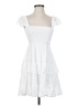 Unbranded White Casual Dress Size S - photo 1