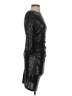 Parker Metallic Black Cocktail Dress Size XS - photo 4