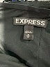Express 100% Polyester Stars Black Cocktail Dress Size M - photo 7