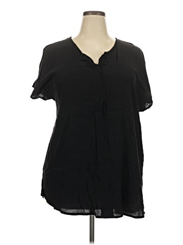 Bobeau Short Sleeve Blouse (view 1)