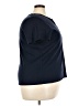 Basic Editions 100% Cotton Blue Short Sleeve Top Size 3X - photo 4