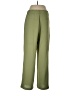 Maison d' Amelie 100% Polyester Solid Green Casual Pants Size 12 - photo 2