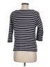 L.L.Bean 100% Cotton Black 3/4 Sleeve Top Size M (petite) - photo 2