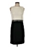 Spense Color Block Ivory Cocktail Dress Size 2 Petite - photo 1