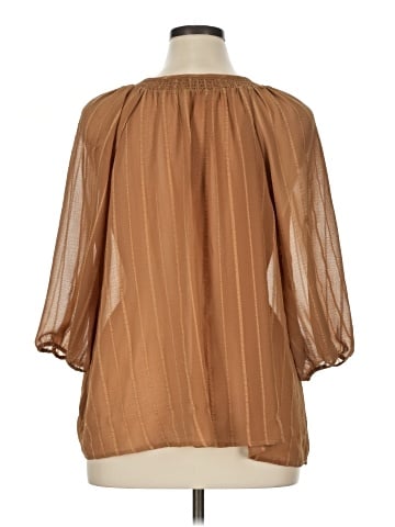 Torrid 3/4 Sleeve Blouse (view 2)