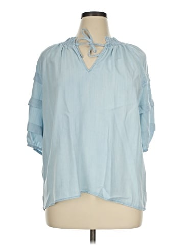 Rails 3/4 Sleeve Blouse (view 1)
