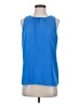 Supply & Demand 100% Polyester Blue Sleeveless Blouse Size S - photo 1