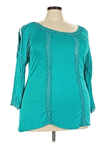 Forgotten Grace 3/4 Sleeve Top (view 1)